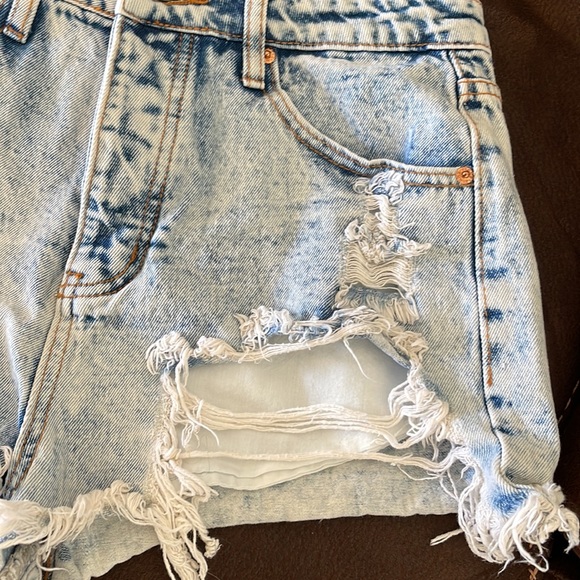 SIGNATURE. Size 8 color blue and white jeans - Picture 3 of 7